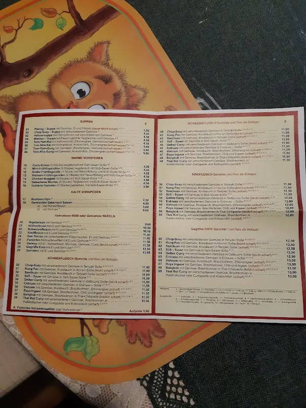 Menu_Asian Restaurant_Veitshöchheim_image_3