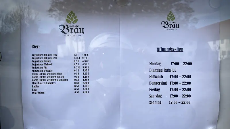 Menu_Gasthof Zum Bräu_Vierkirchen_image_2