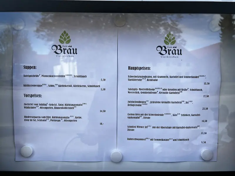 Menu_Gasthof Zum Bräu_Vierkirchen_image_4
