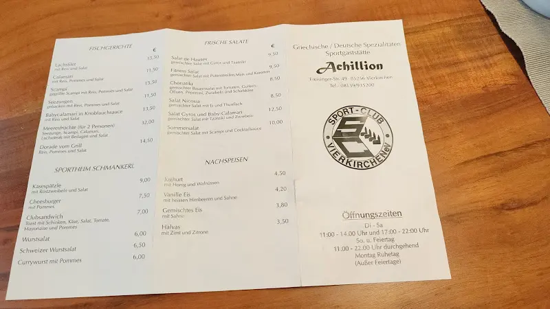 Menu_Sportgaststätte Vierkirchen_Vierkirchen_immagine_1