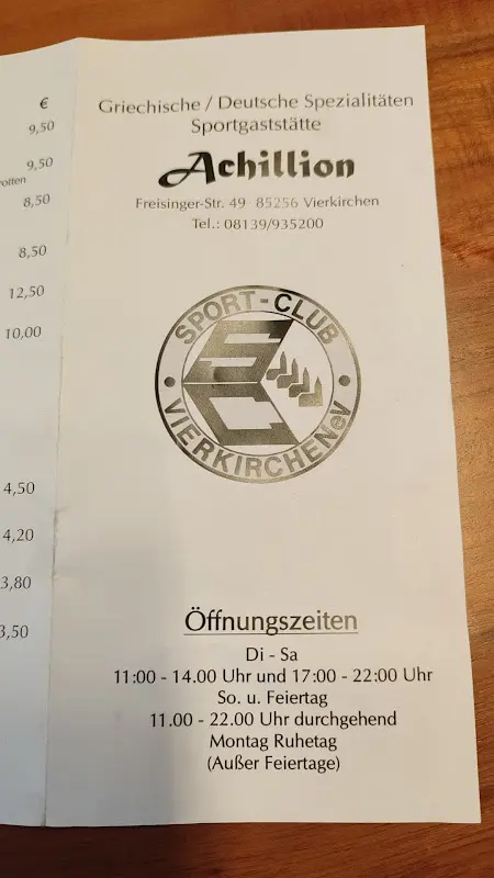 Menu_Sportgaststätte Vierkirchen_Vierkirchen_immagine_3