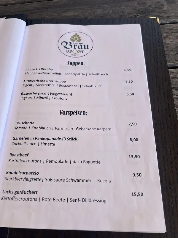 Menu_Zum Bräu am Sportheim_Vierkirchen_immagine_3