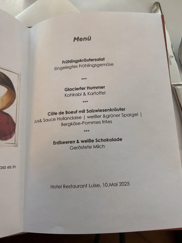 Menu_Hotel & Restaurant LUISE Badenweiler_Badenweiler_image_2