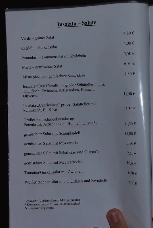 Menu_Roberto Frittitta Restaurant Don Camillo_Vilsbiburg_immagine_2