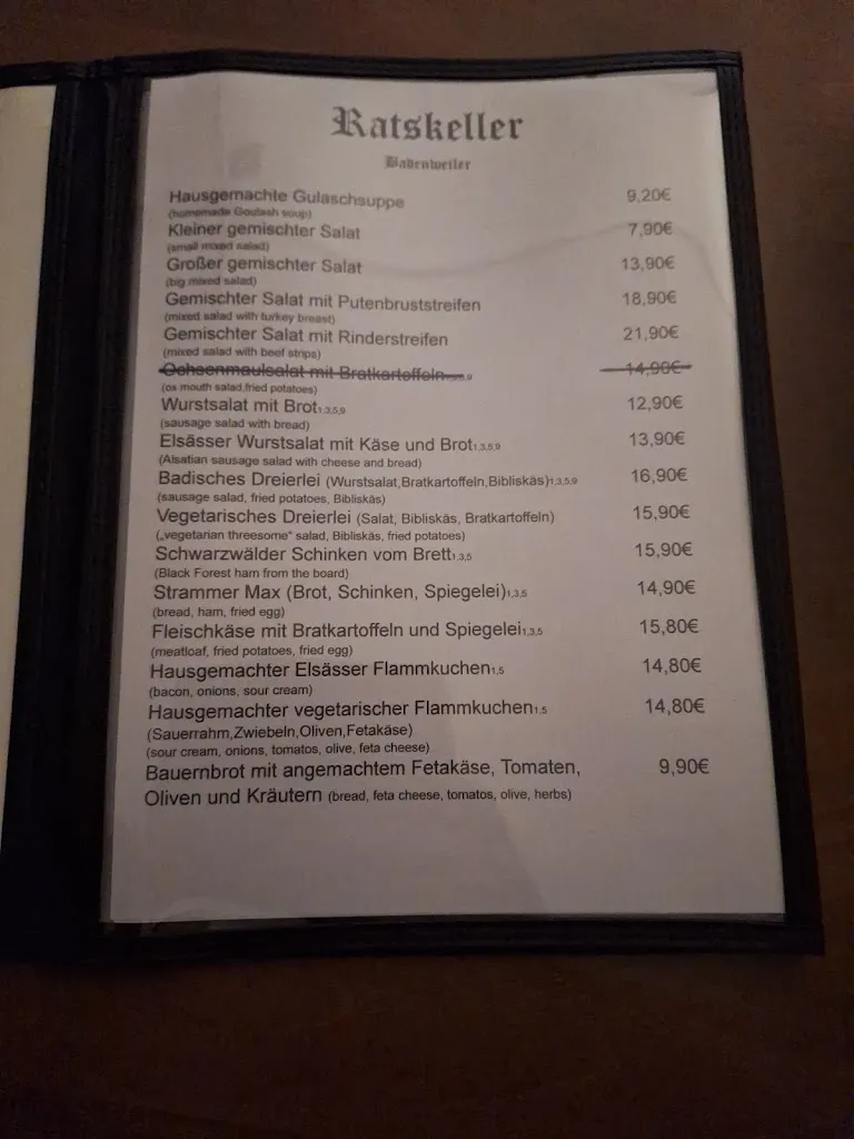 Menu_Restaurant Bar Ratskeller_Badenweiler_image_4