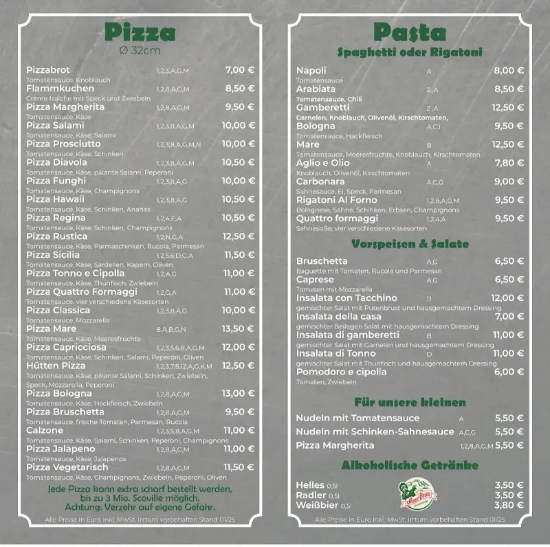 Menu_Pizzeria Piccola_Vogtareuth_immagine_1
