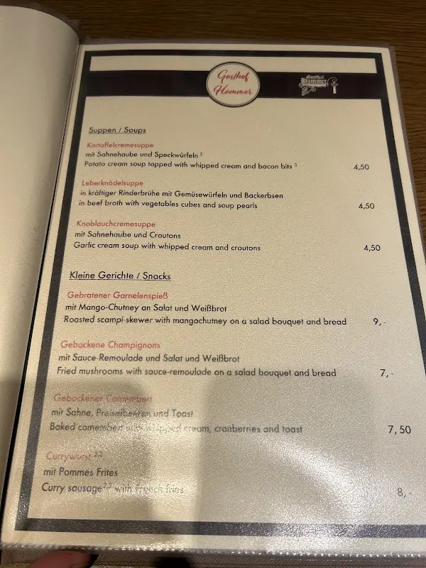 Menu_Gasthof Hammer_Vilseck_image_2
