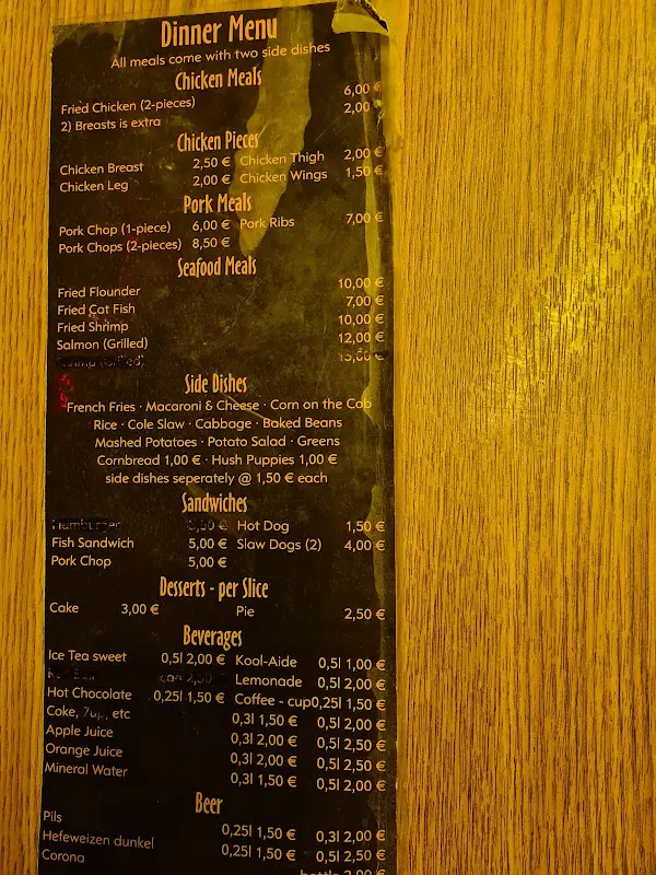 Menu_Angelo's Soul Food Joint_Vilseck_image_1