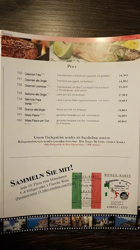 Menu_Ristorante Pizzeria Il Golosone_Donau_image_3
