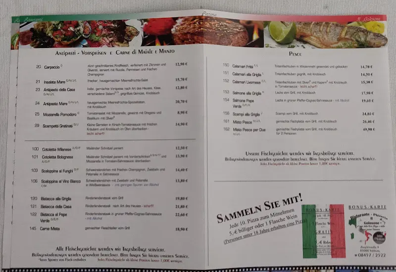 Menu_Ristorante Pizzeria Il Golosone_Donau_image_4