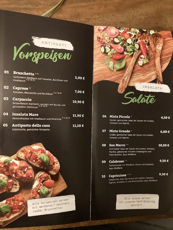 Menu_San Marco - Pizzeria Gelateria Eiscafe_Donau_image_2