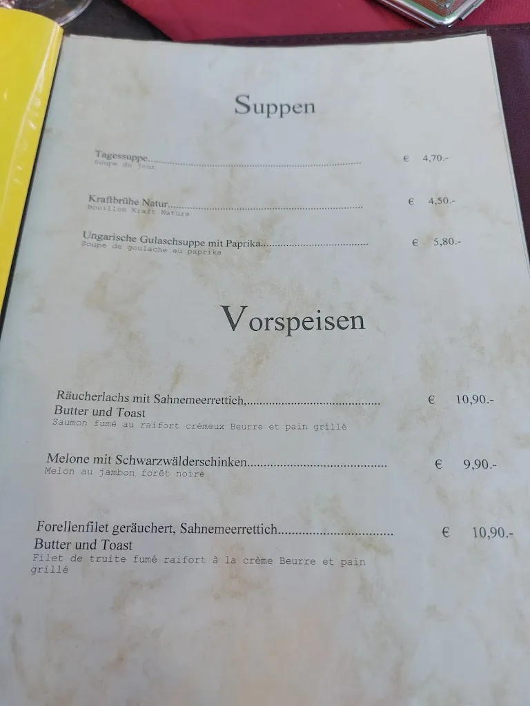 Menu_Hotel- Restaurant zum Wilden Mann_Badenweiler_immagine_2