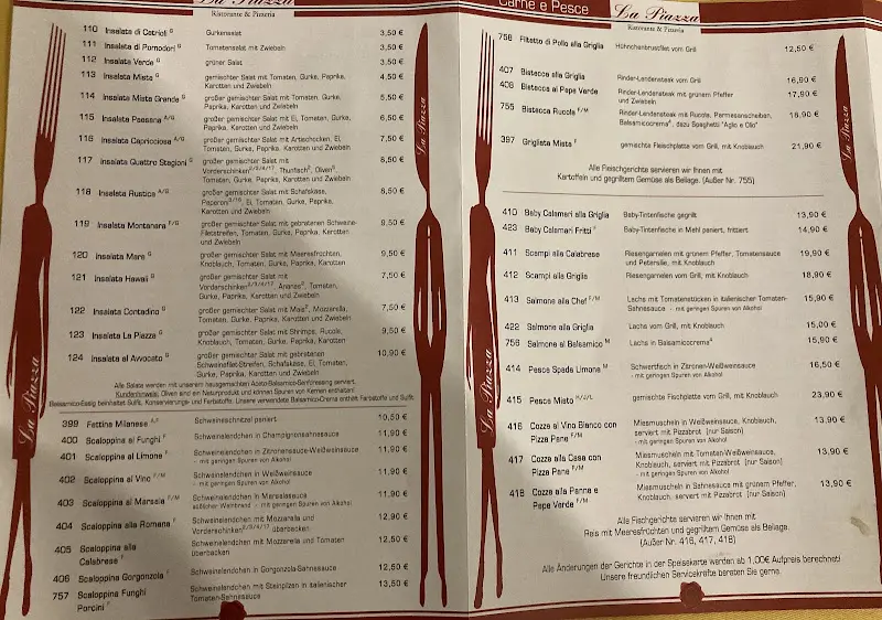 Menu_Ristorante La Piazza_Donau_image_3