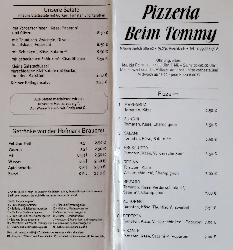 Menu_Beim Tommy Griesbeck_Viechtach_image_2