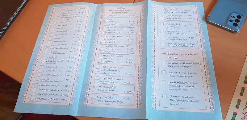 Menu_Café Venus_Viechtach_immagine_1