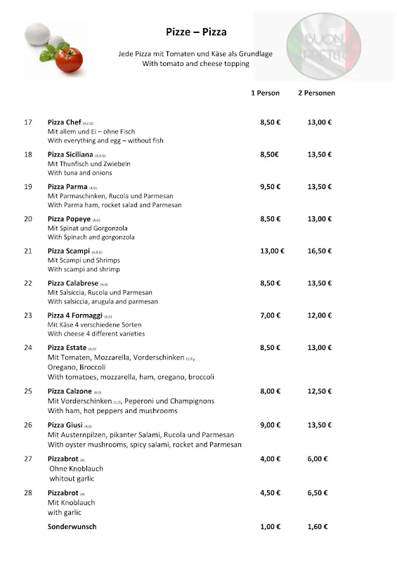 Menu_Pizzeria Buon Appetito_Velden_immagine_4