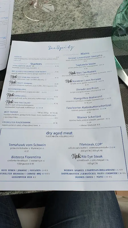 Menu_Seespitz - Restaurant & Living_Austria_image_1