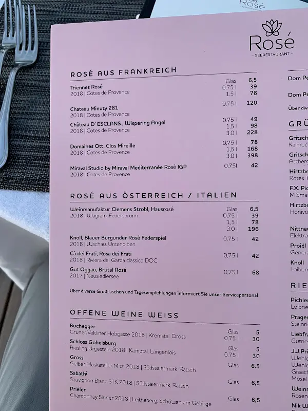 Menu_Seerestaurant Rosé_Austria_image_4