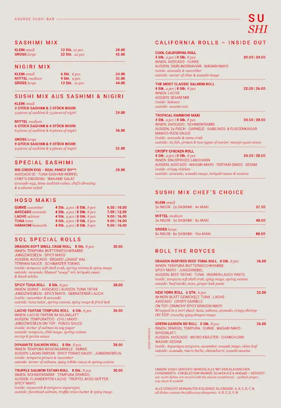 Menu_SOL Beachclub_Austria_immagine_1
