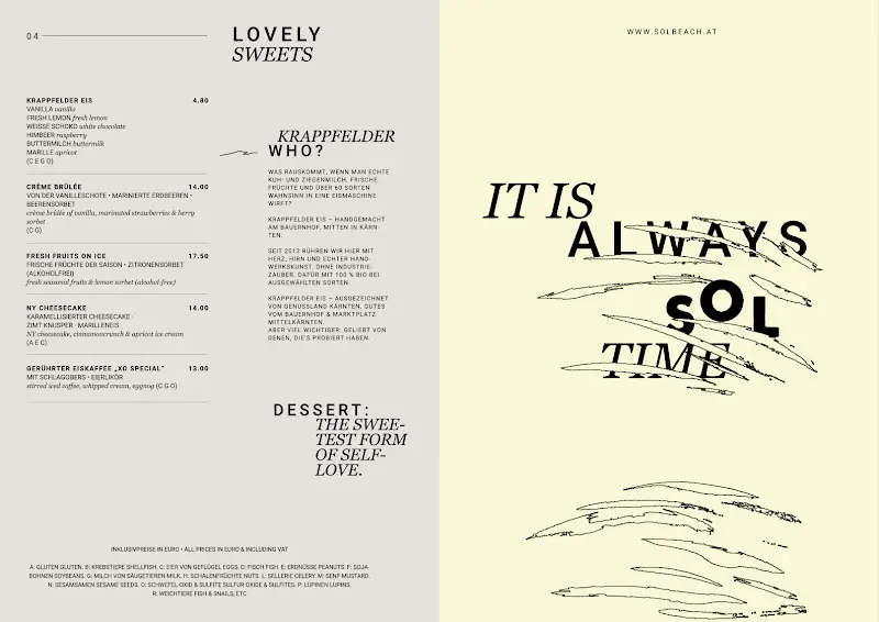 Menu_SOL Beachclub_Austria_immagine_4