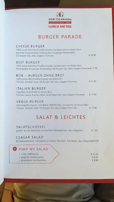 Menu_GORITSCHNIGGs Lunch am Tag | Steakhaus am Abend_Austria_image_1
