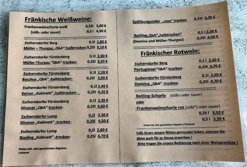 Menu_Gasthaus Zum Schiff - Olaf Sauer_Volkach_image_3