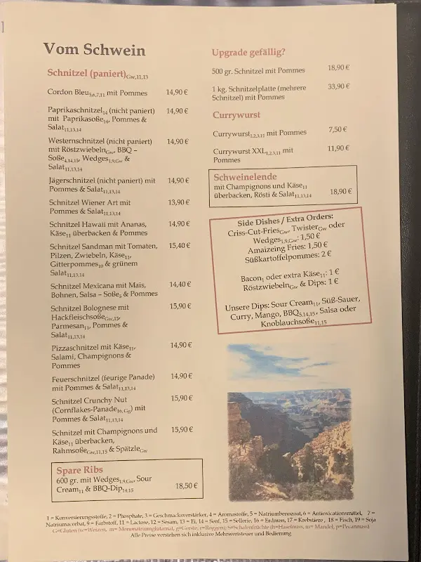 Menu_Mr. Sandman American Bar u. Restaurant_Volkach_image_2