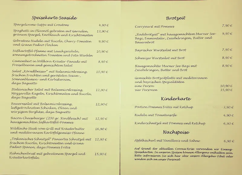 Menu_SEASIDE Restaurant | Terrasse | Biergarten_Wackersdorf_image_1