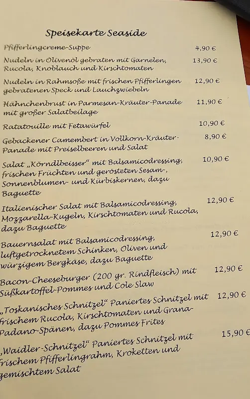 Menu_SEASIDE Restaurant | Terrasse | Biergarten_Wackersdorf_image_2