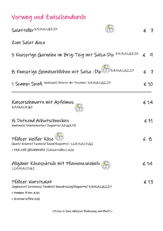 Menü_Restaurant und Hotel Das Goldbächel_Weinstraße_Bild_3