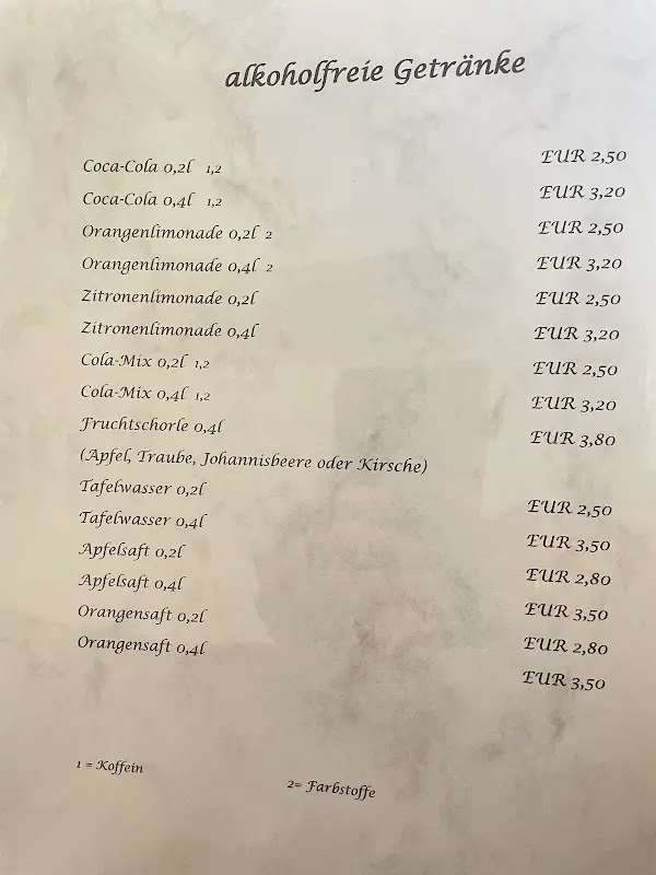 Menu_Bayrische Stub'n Waidhaus_Waidhaus_immagine_1