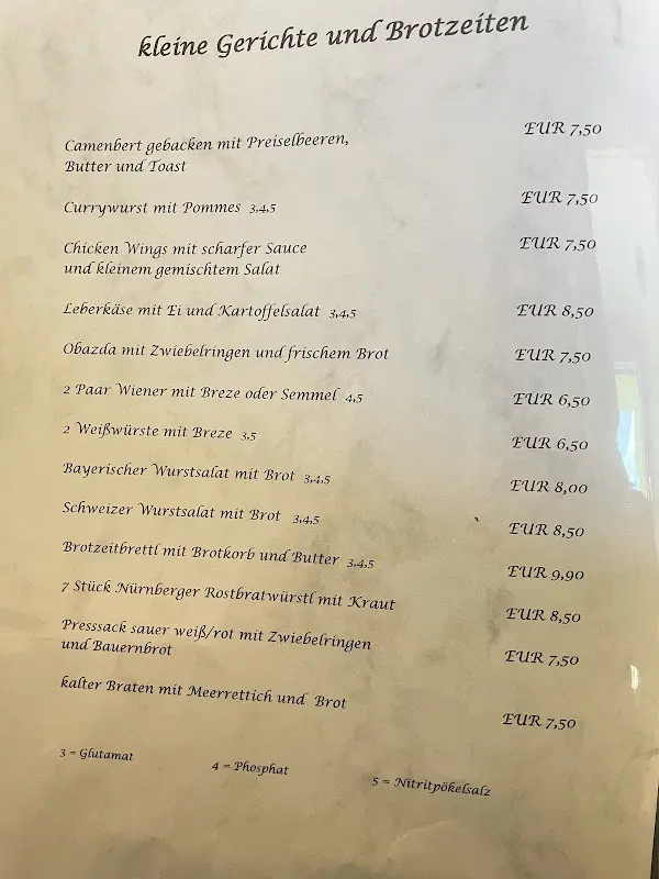 Menu_Bayrische Stub'n Waidhaus_Waidhaus_immagine_2