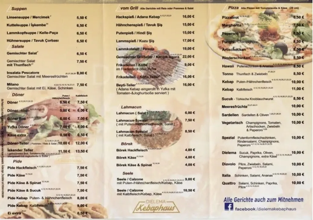 Menü_Dielema Kebaphaus Dielheim_Dielheim_Bild_2