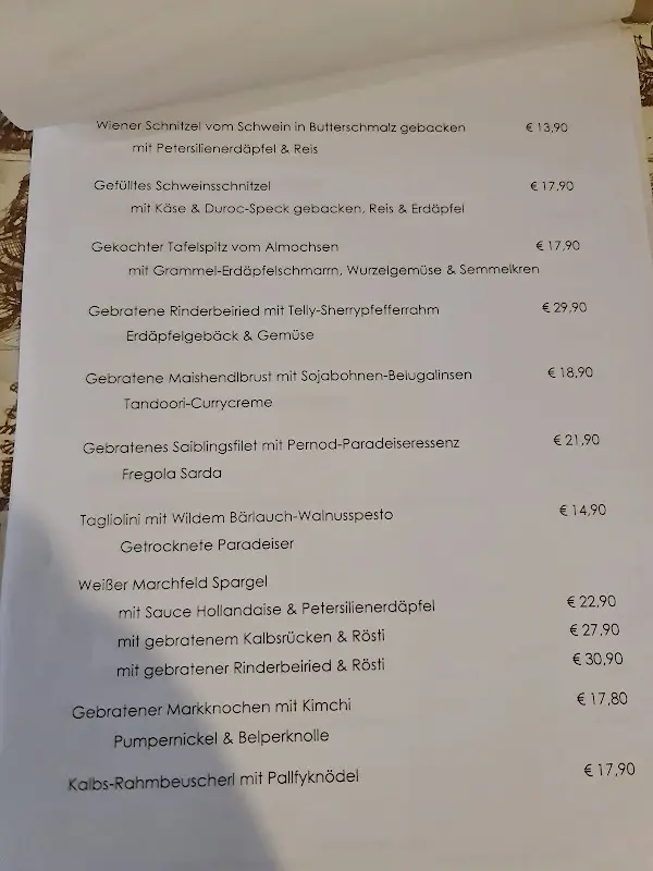 Menu_Gasthaus Schloss Hochhaus_Austria_image_1