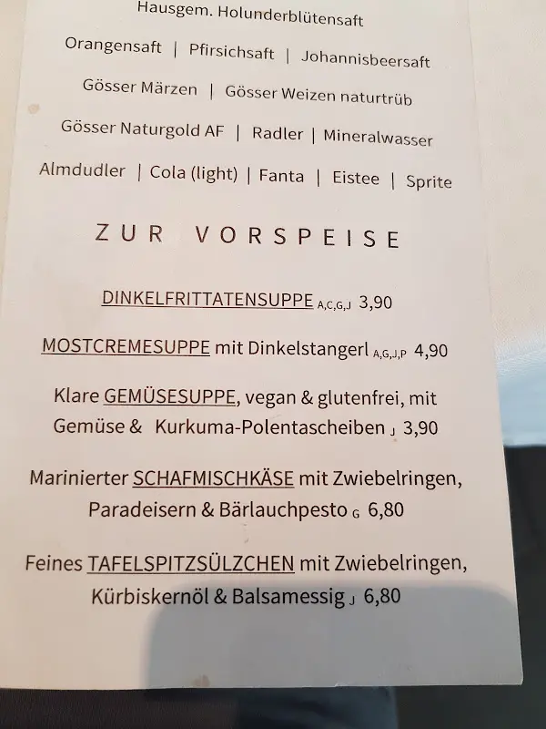Menu_Gasthof & Konditorei Fam. Ettel_Austria_image_2