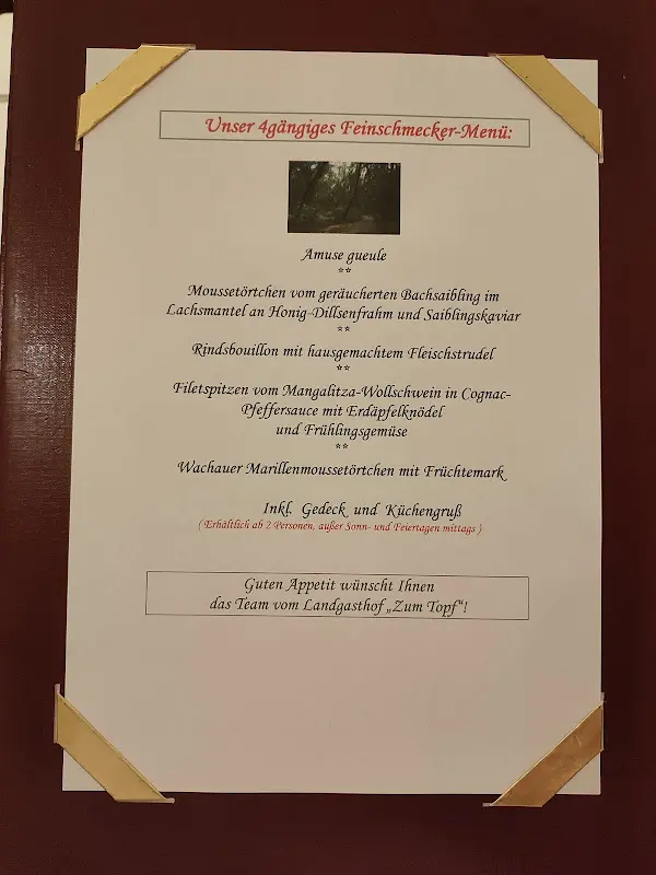 Menu_Landgasthof zum Topf_Austria_immagine_1