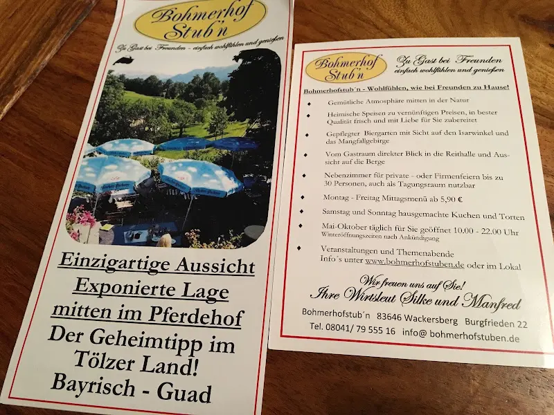 Menu_Bohmerhofstuben_Wackersberg_immagine_3
