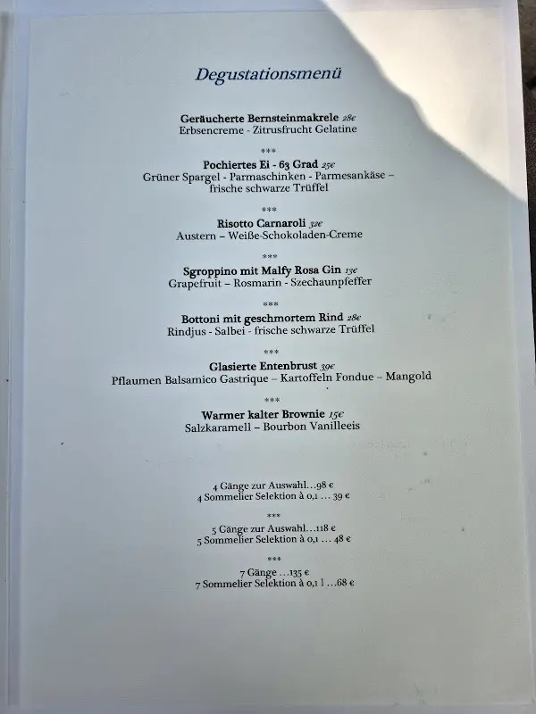 Menu_Gourmet Restaurant Ca‘Leone_Tölz_image_1