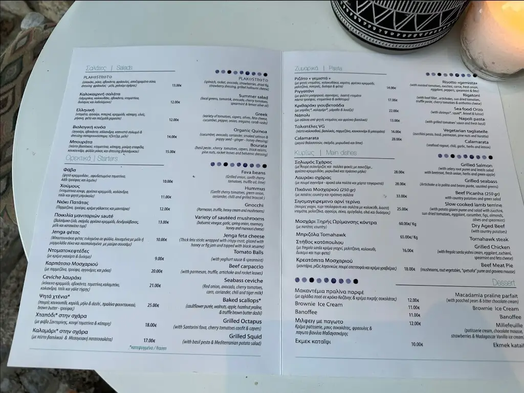 Menü_Plakostroto Hydra_Ýdra_Bild_3