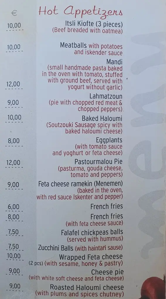 Menu_... and onion!_Ýdra_image_1