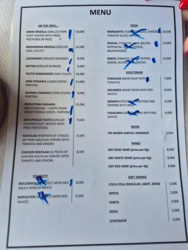 Menu_Ταβέρνα Καλιφόρνια_Amfíkleia_image_2