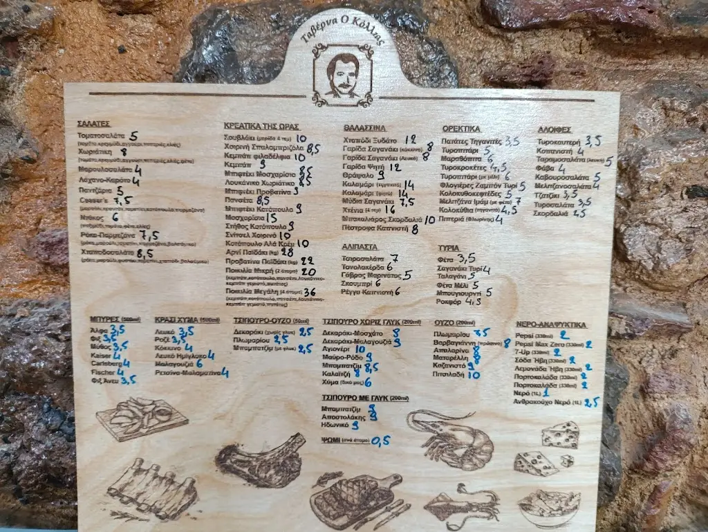 Menü_Kollias Thebes_Akraifnía_Bild_1