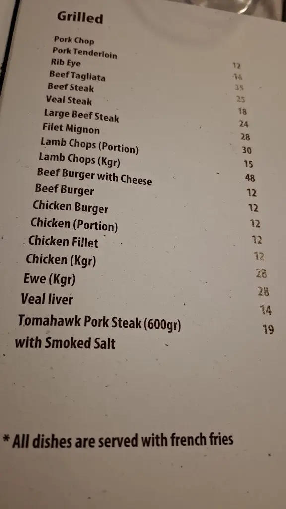 Menu_Kaplanis Taverna_Aráchova_imagen_4