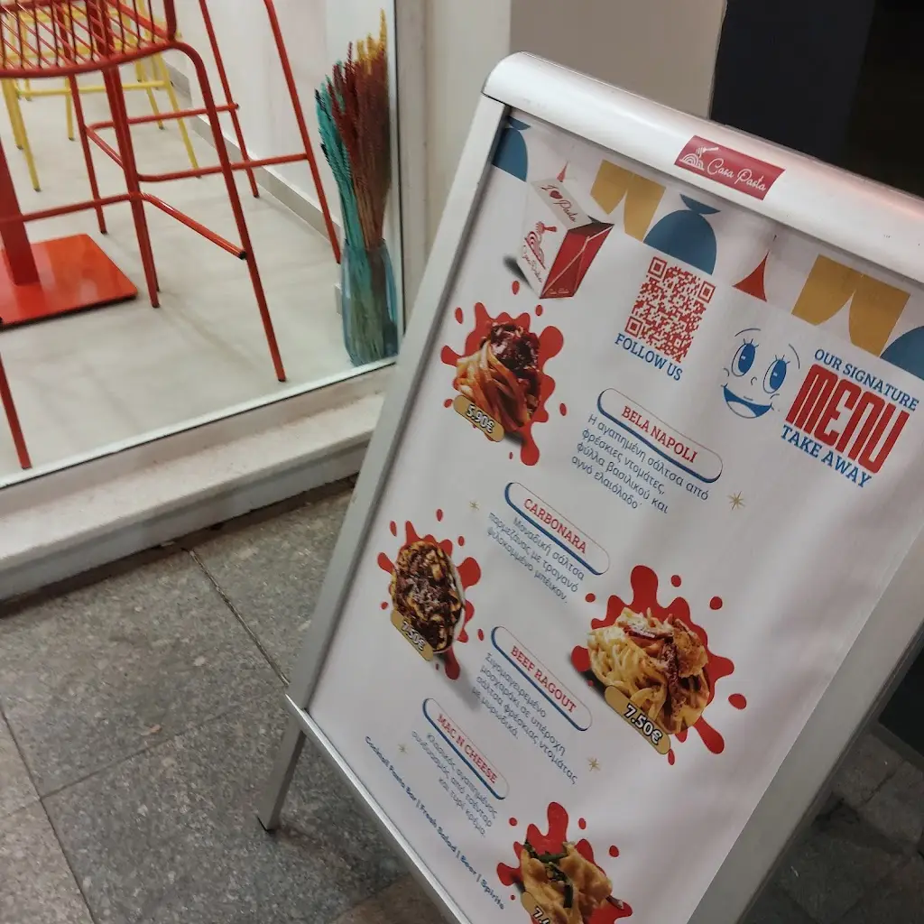 Menü_Casa Pasta_Chalkída_Bild_2