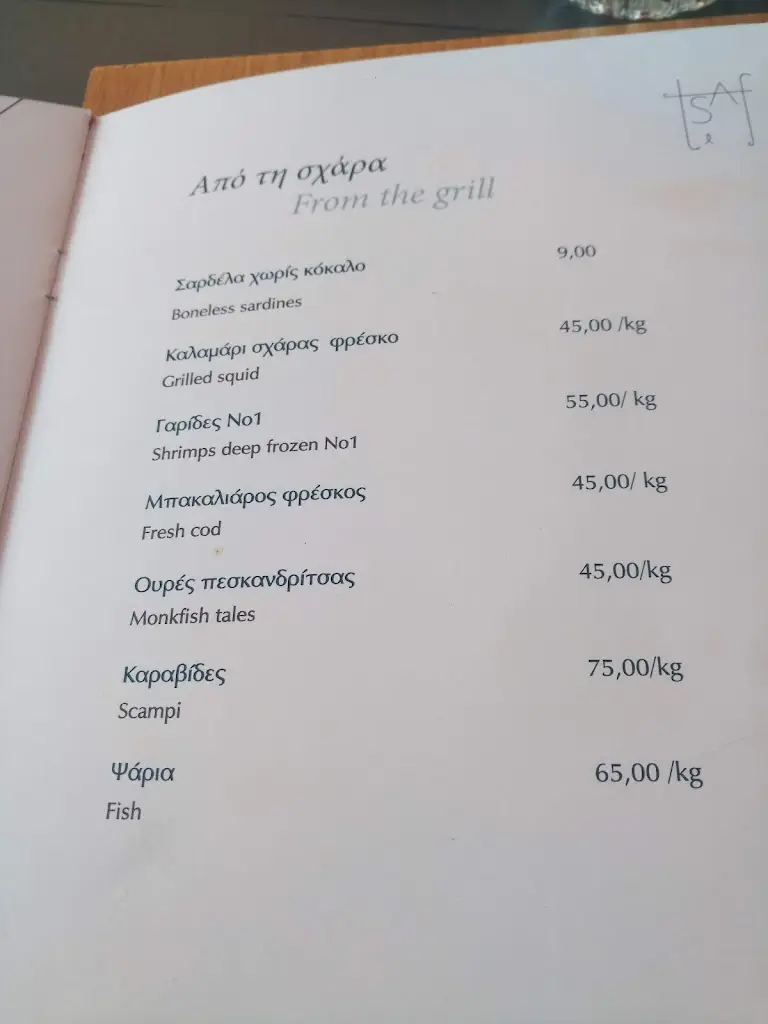 Menü_Tsaf_Chalkída_Bild_3