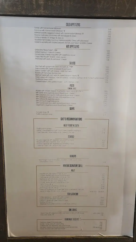 Menu_Riviera Kitchen & Grill_Álimos_image_1