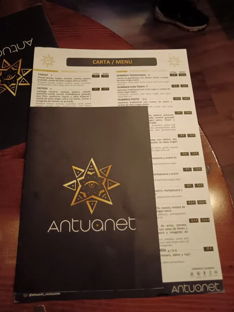 Menu_Camino Restaurant-Café_Kaména Voúrla_image_3