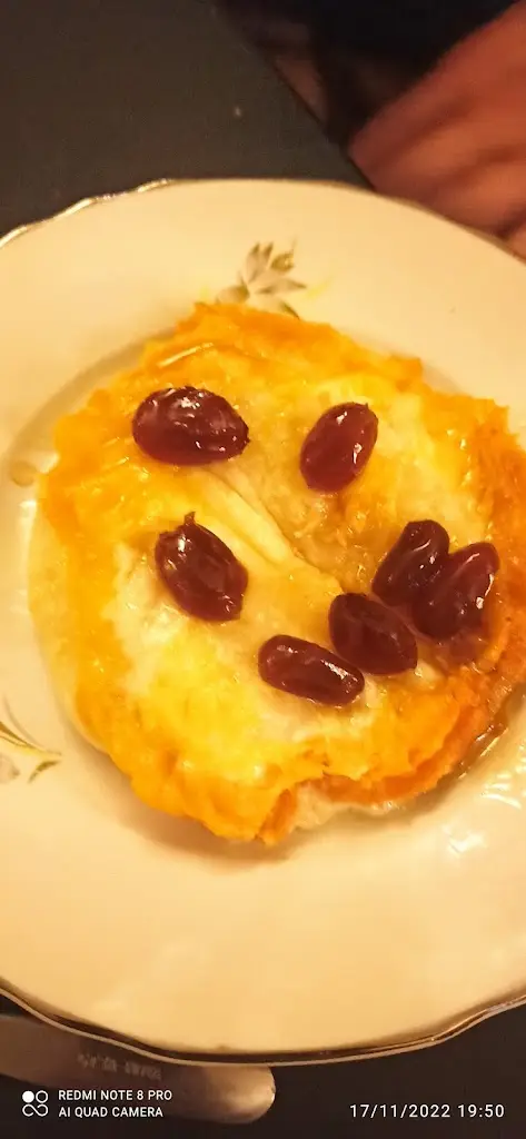 Menü_Χαμοκέλα Ρακαριό του Πενταρίτσα_Káto Tithoréa_Bild_5