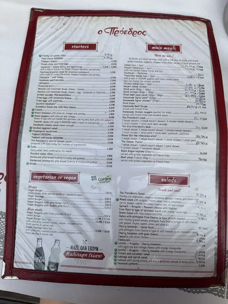 Menü_The President_Álimos_Bild_4