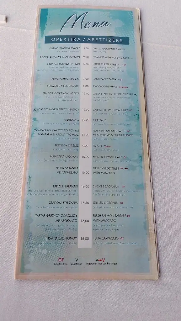 Menü_Lofaki Bar Restaurant_Kými_Bild_4